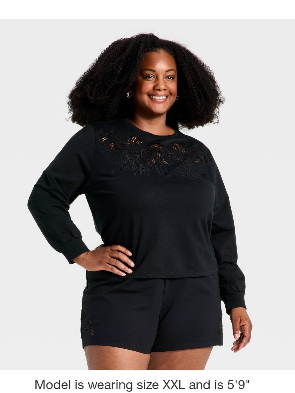 Eyelet Sweatshirt -brand New With Tags&Hanger- Xxl